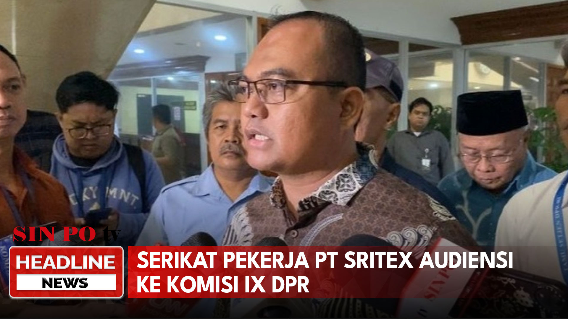 Serikat Pekerja PT Sritex Audiensi ke Komisi IX DPR