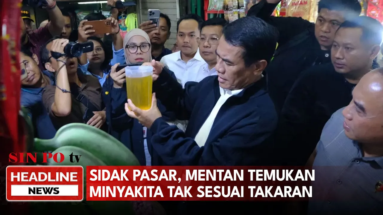 Sidak Pasar, Mentan Temukan Minyakita Tak Sesuai Takaran