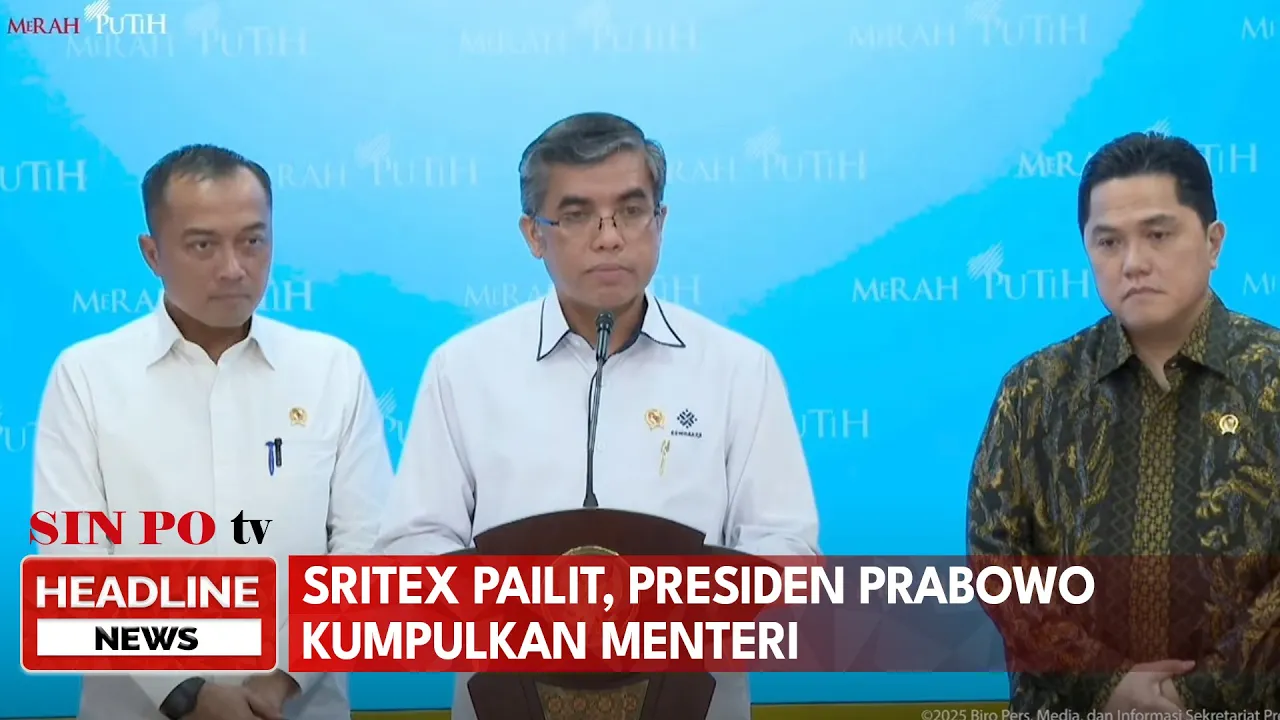 Sritex Pailit, Presiden Prabowo Kumpulkan Menteri