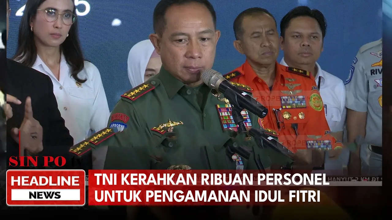 TNI Kerahkan Ribuan Personel Untuk Pengamanan Idul Fitri