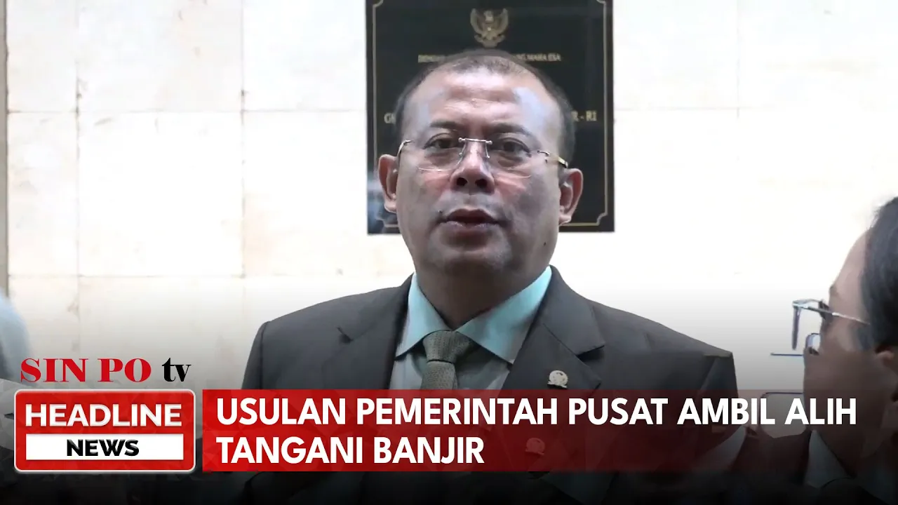 Usulan Pemerintah Pusat Ambil Alih Tangani Banjir