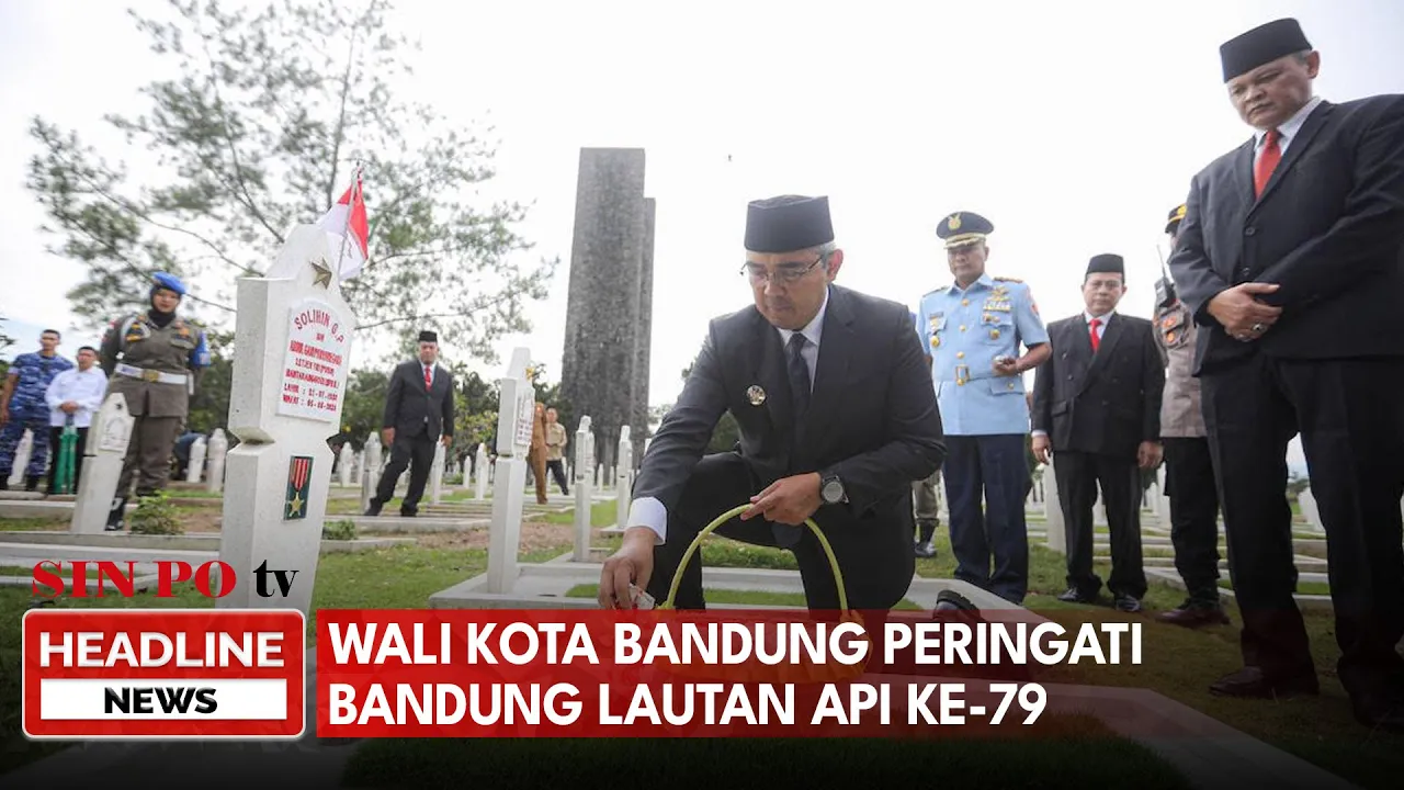Wali Kota Bandung Peringati Bandung Lautan Api Ke-79