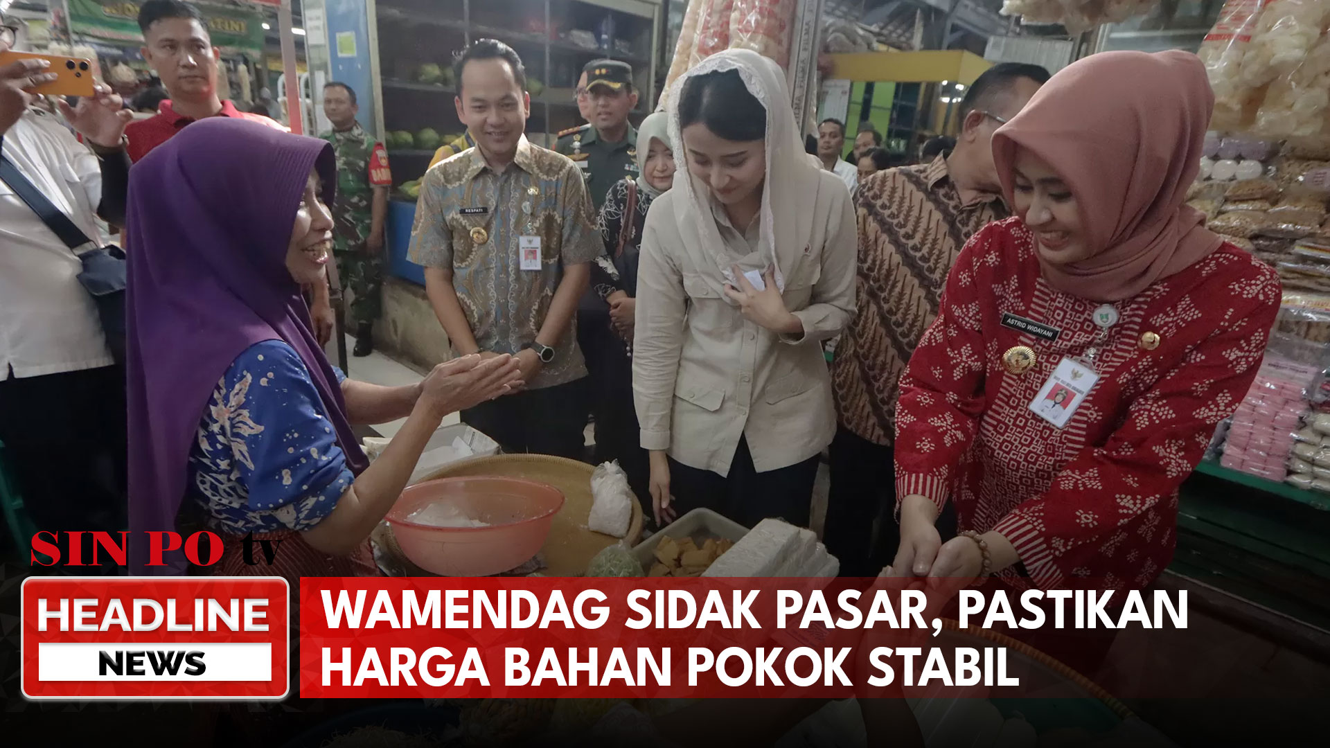 Wamendag Sidak Pasar, Pastikan Harga Bahan Pokok Stabil Selama Ramadhan Hingga Lebaran