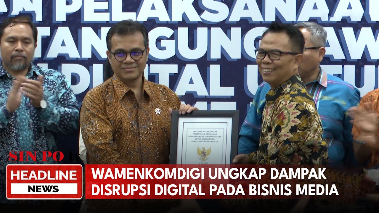 Wamenkomdigi Ungkap Dampak Disrupsi Digital Pada Bisnis Media