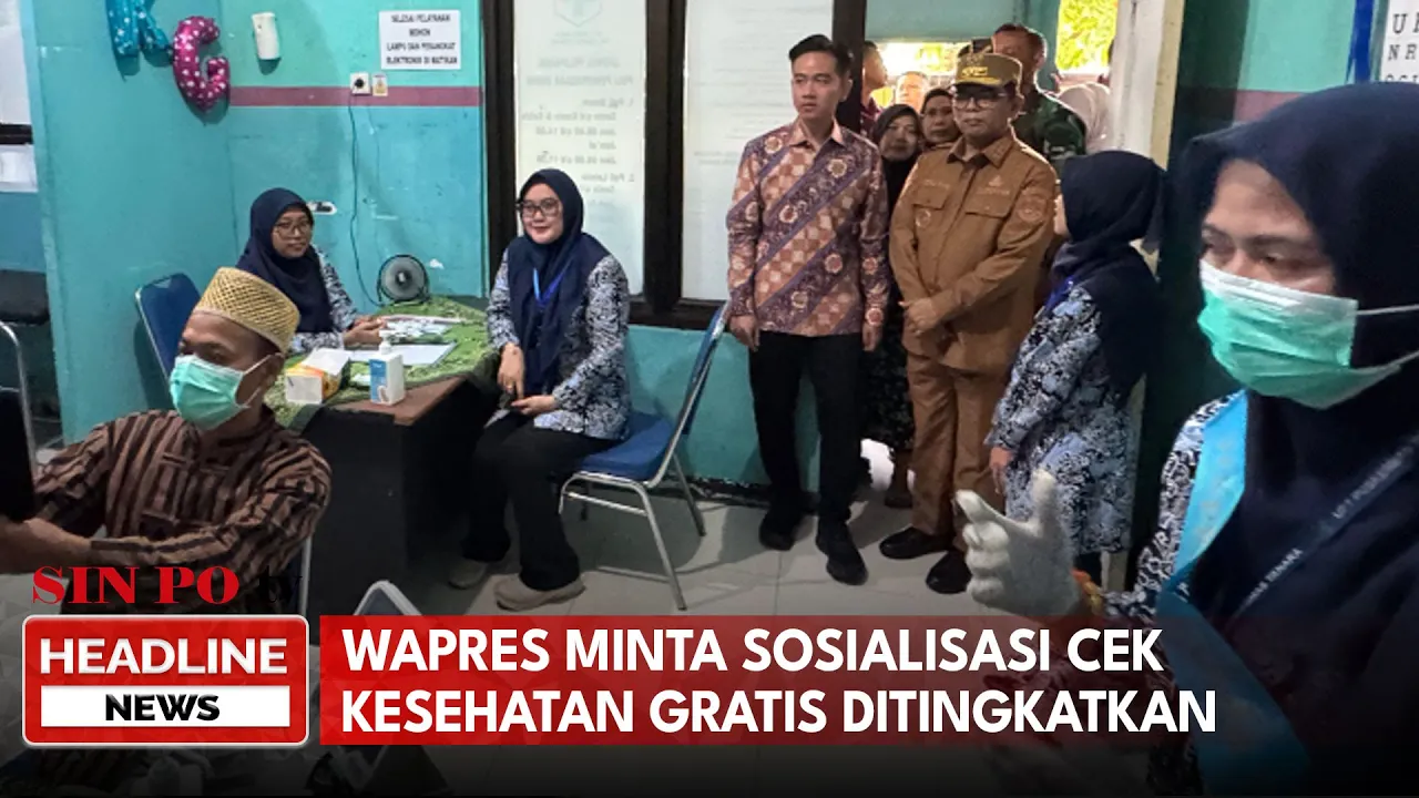 Wapres Minta Sosialisasi Cek Kesehatan Gratis Ditingkatkan