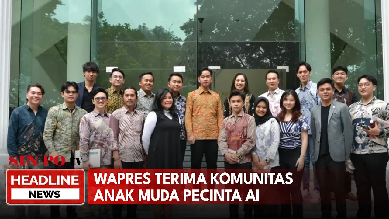 Wapres Terima Komunitas Anak Muda Pecinta AI