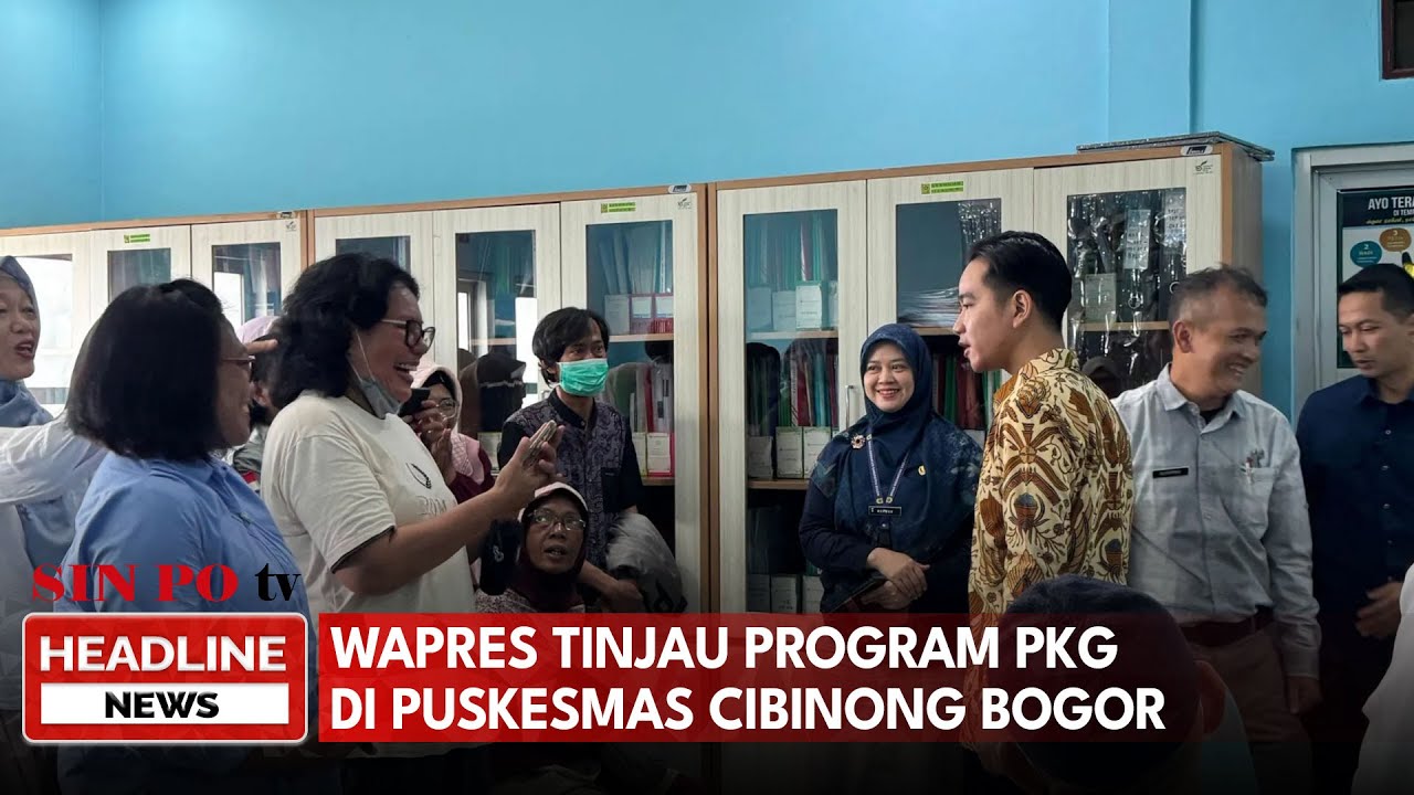 Wapres Tinjau Program PKG di Puskesmas Cibinong Bogor