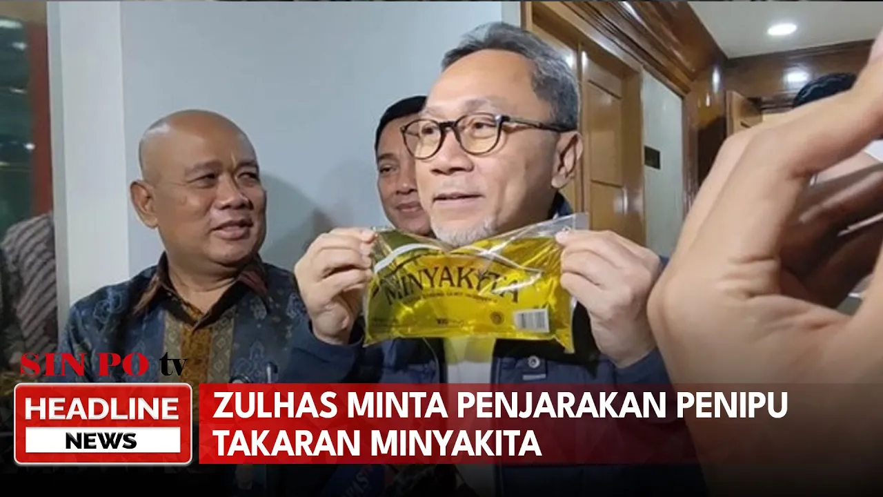 Zulhas Minta Penjarakan Penipu Takaran Minyakita