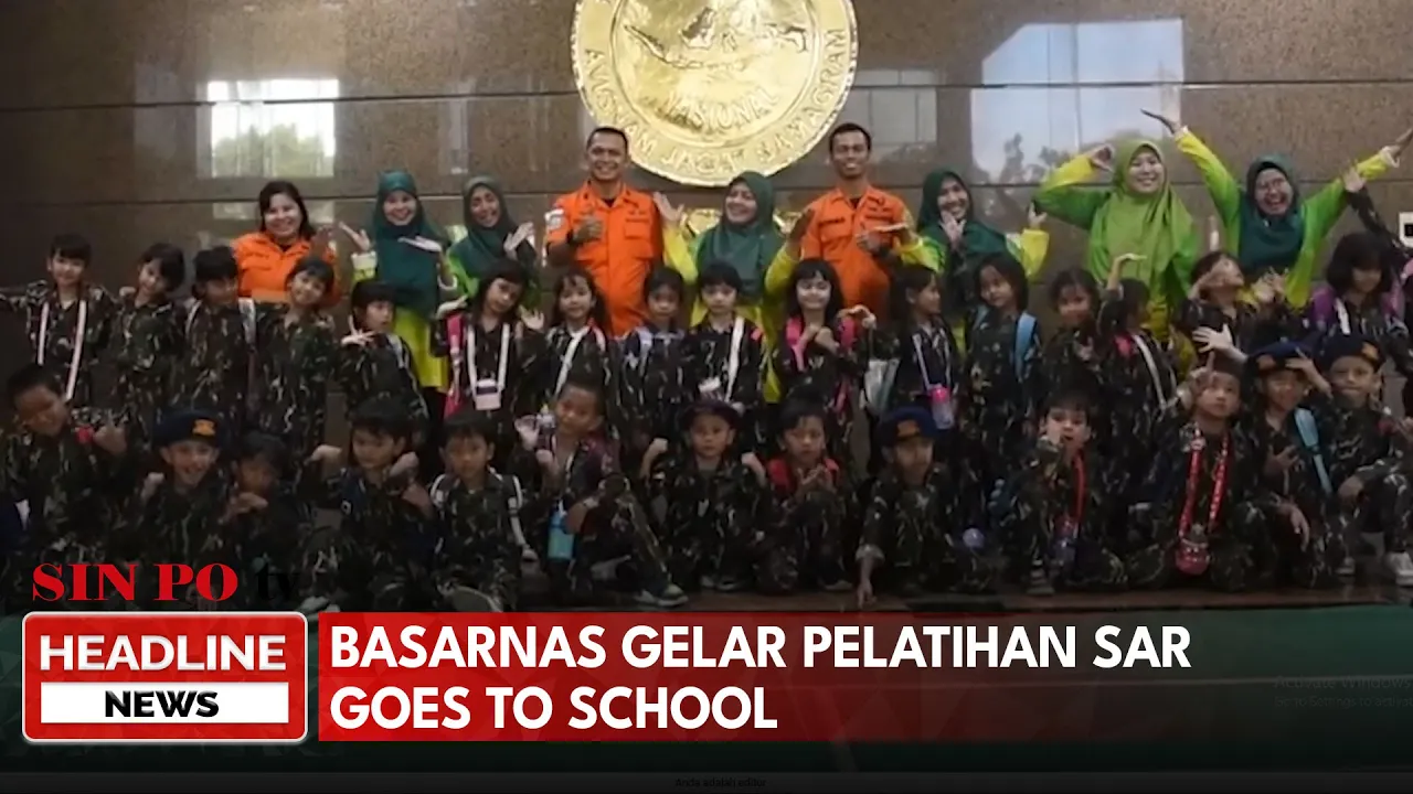 Basarnas Gelar Pelatihan SAR Goes to School