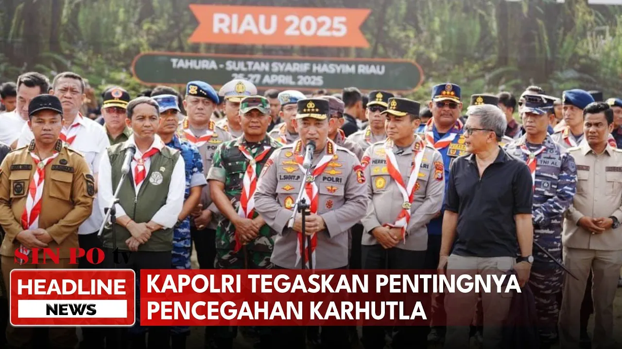 Buka Jambore Karhutla Riau 2025, Kapolri Tekankan Pentingnya Antisipasi Ancaman Karhutla