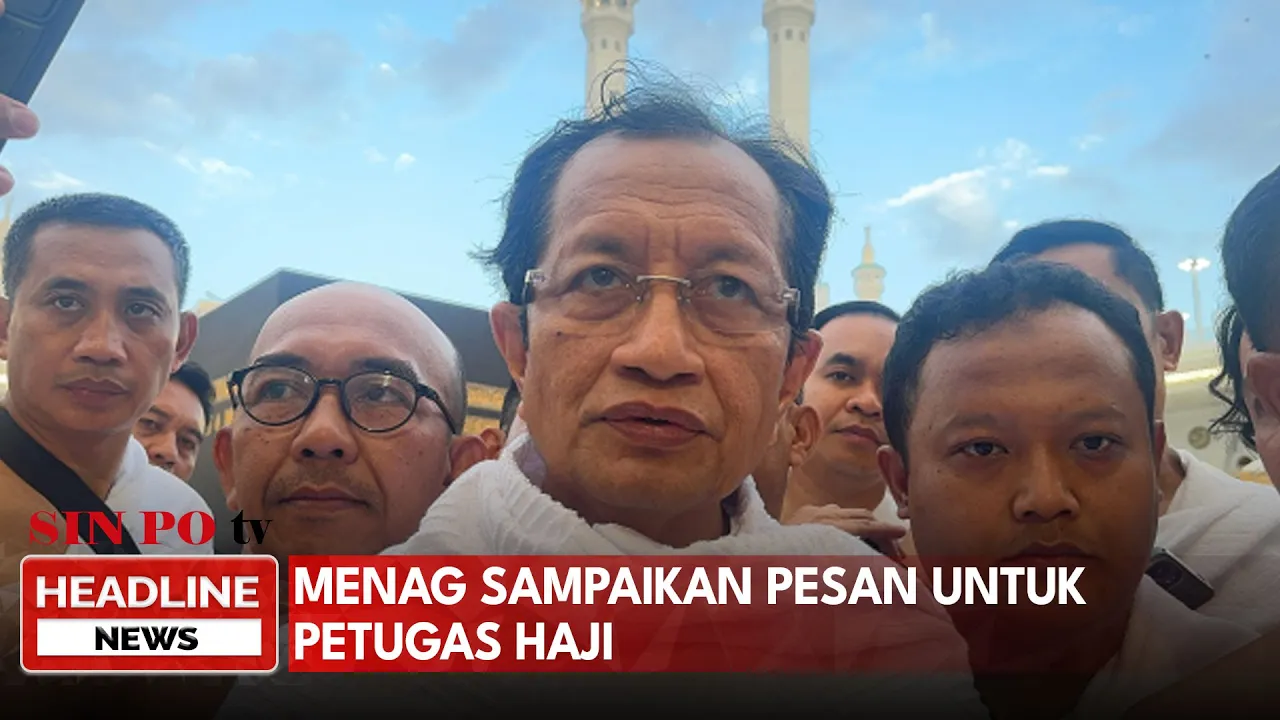 Di Depan Ka'bah, Menag Nasaruddin Umar Sampaikan Empat Pesan untuk Petugas Haji
