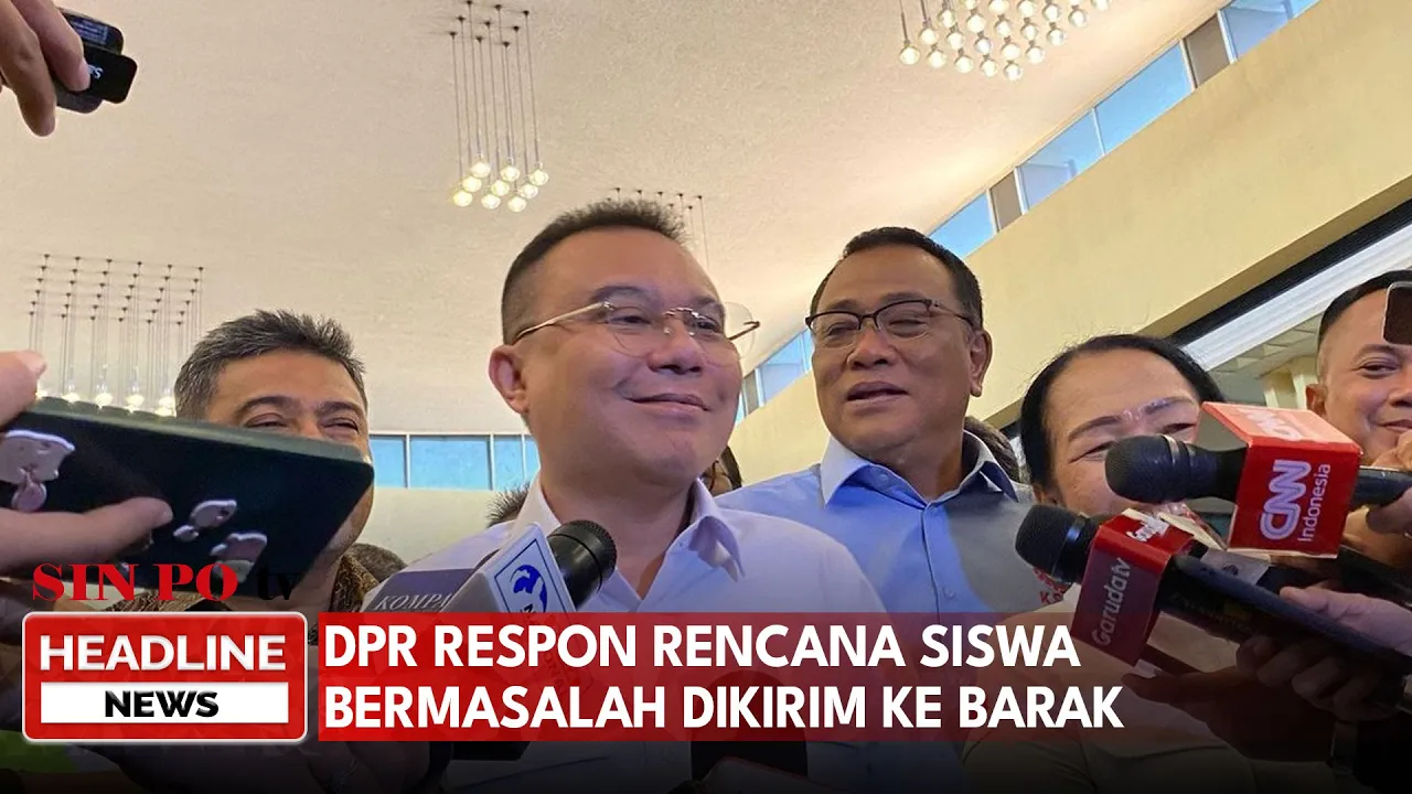 DPR Respon Rencana Siswa Bermasalah Dikirim Ke Barak