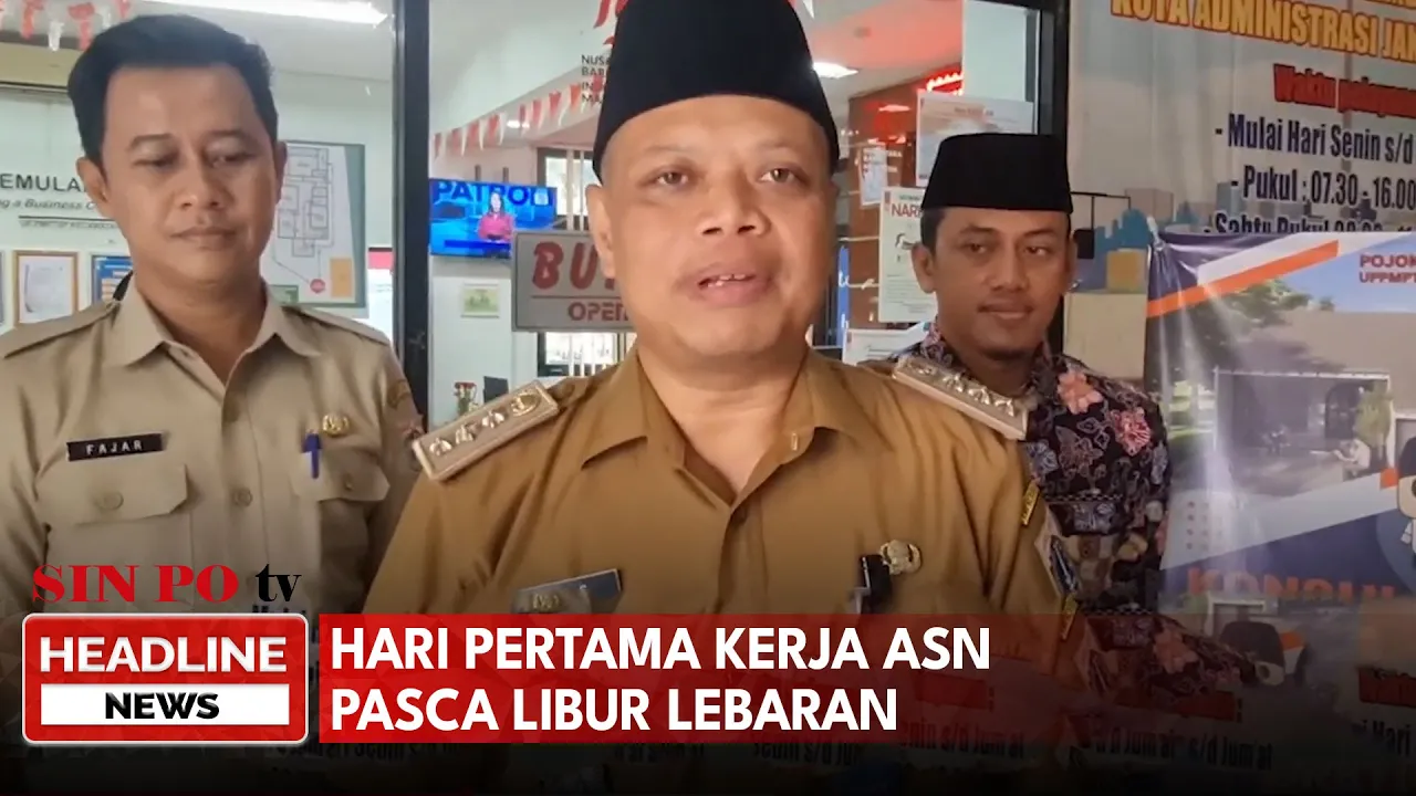 Hari Pertama Kerja ASN Pasca Libur Lebaran