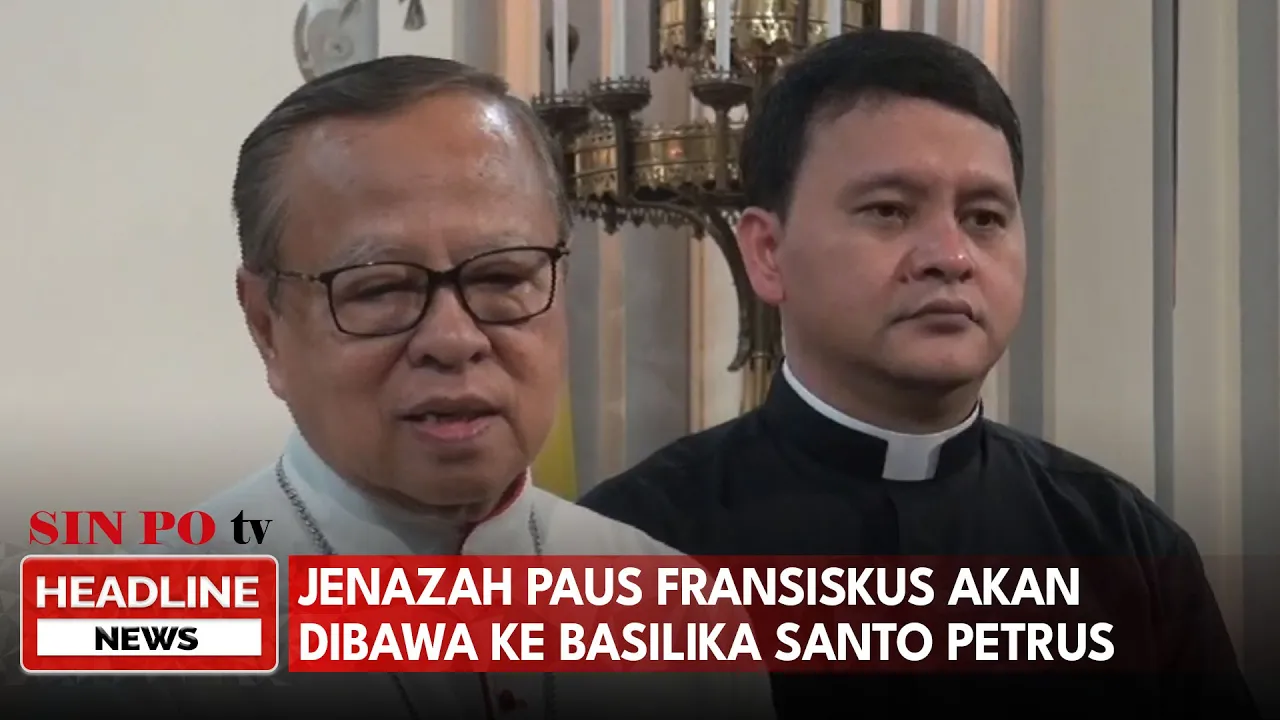 Jenazah Paus Fransiskus Akan Dibawa Ke Basilika Santo Petrus