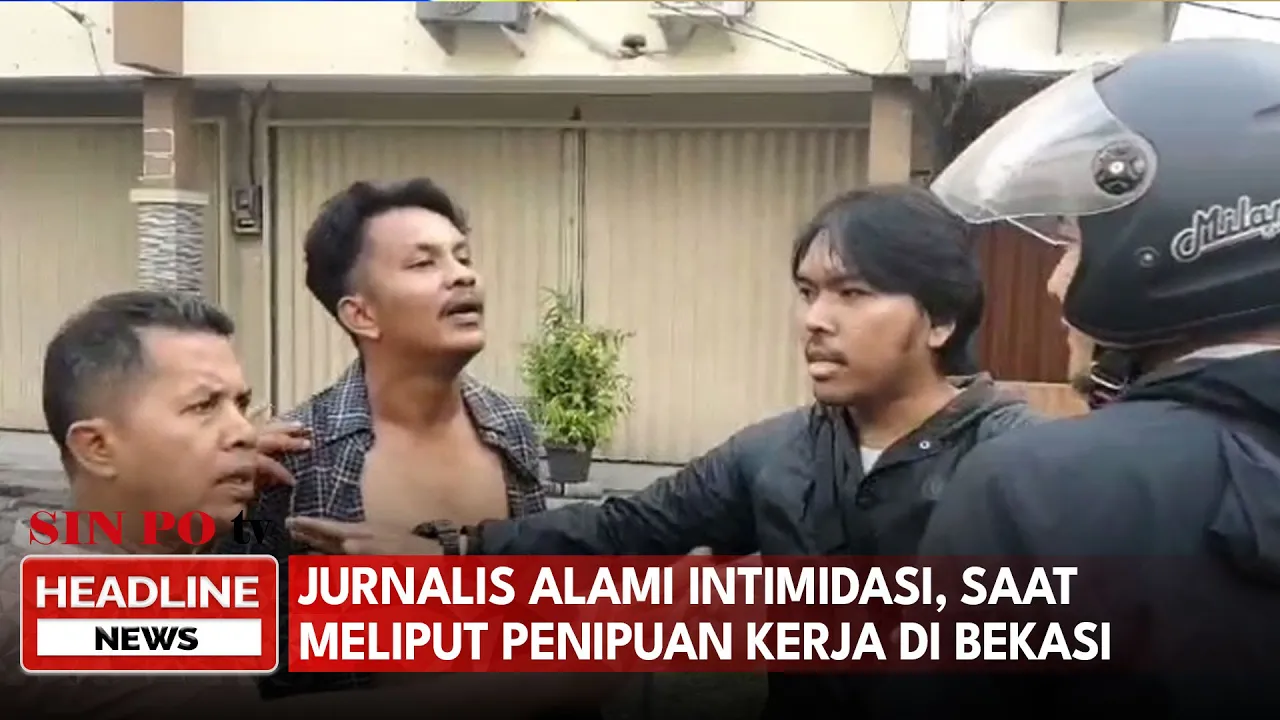 Jurnalis Alami Intimidasi saat Meliput Penipuan Kerja di Bekasi