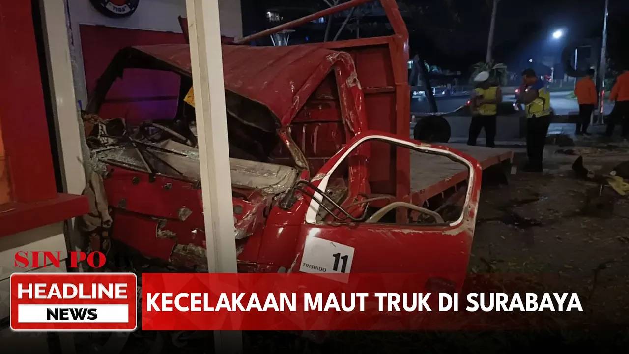 Kecelakaan Maut Truk di Surabaya