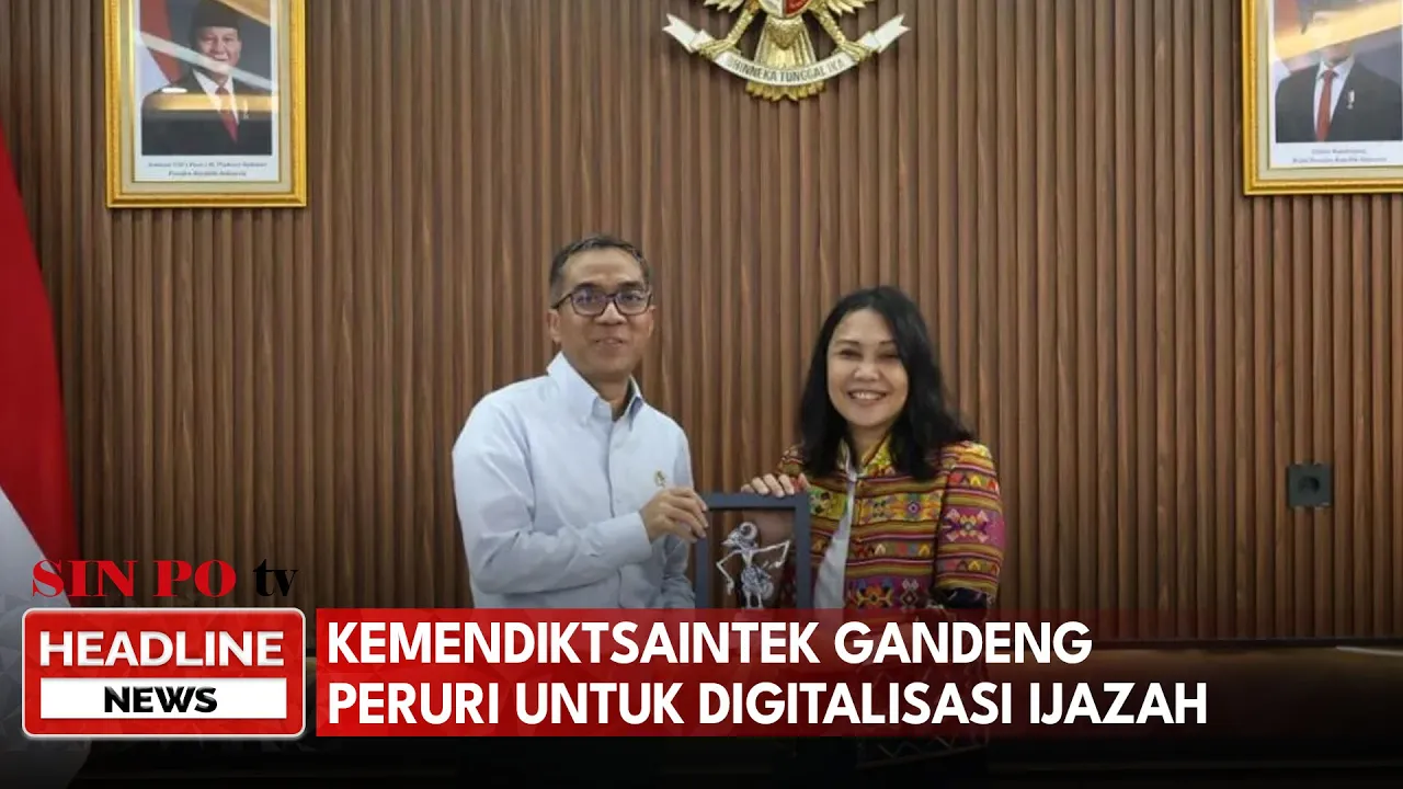 Kemendiktisaintek Kerja Sama dengan Peruri untuk Digitalisasi Ijazah