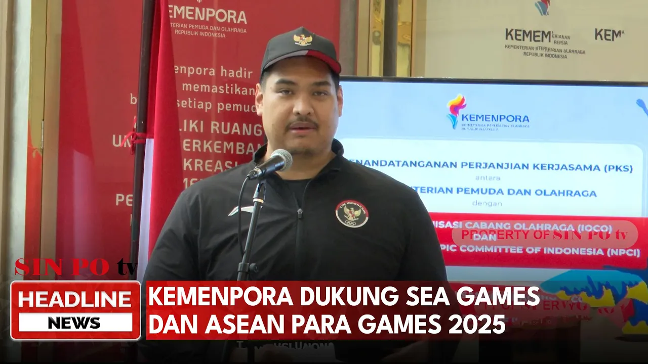 Kemenpora Tandatangani PKS Dukung SEA Games dan ASEAN Para Games 2025