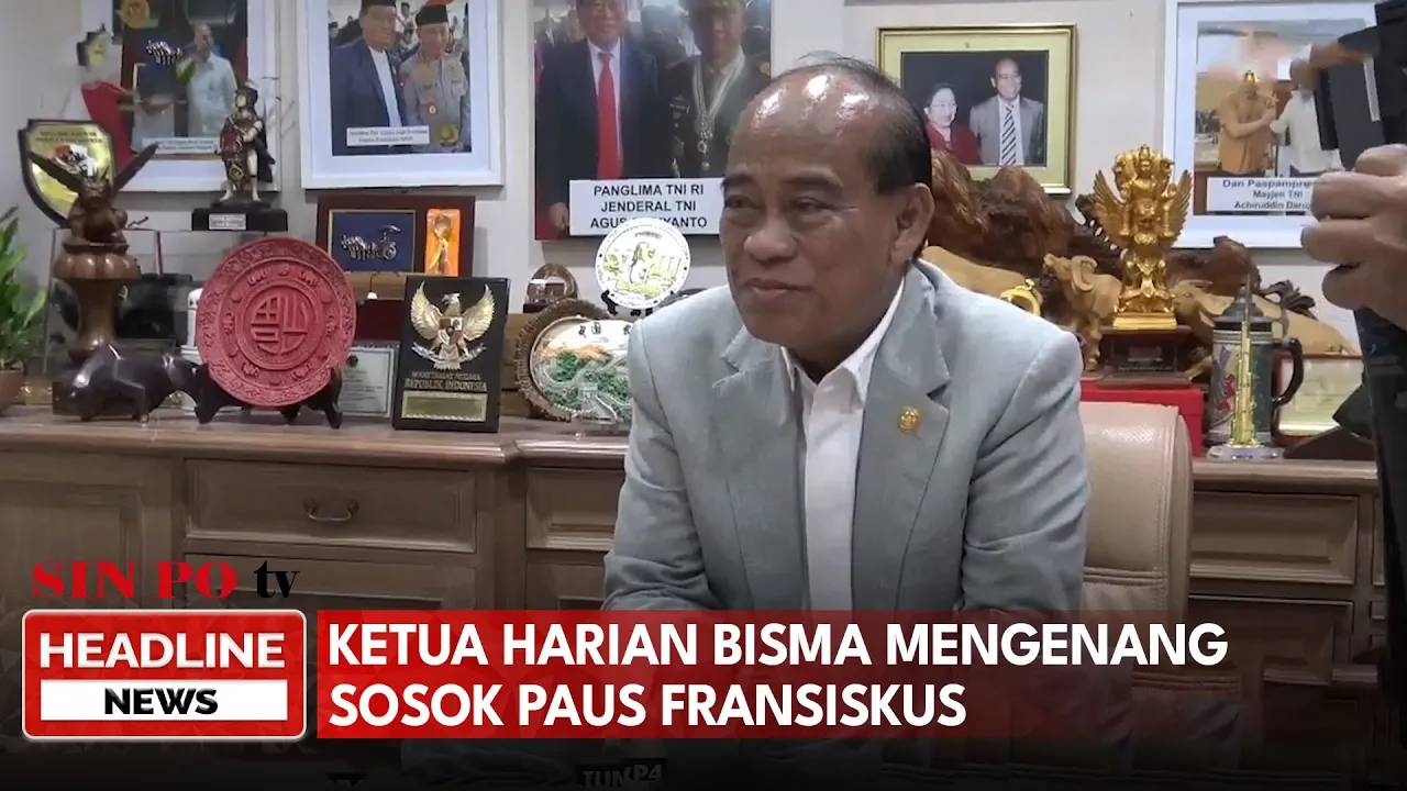 Ketua Harian BISMA Mengenang Sosok Paus Fransiskus