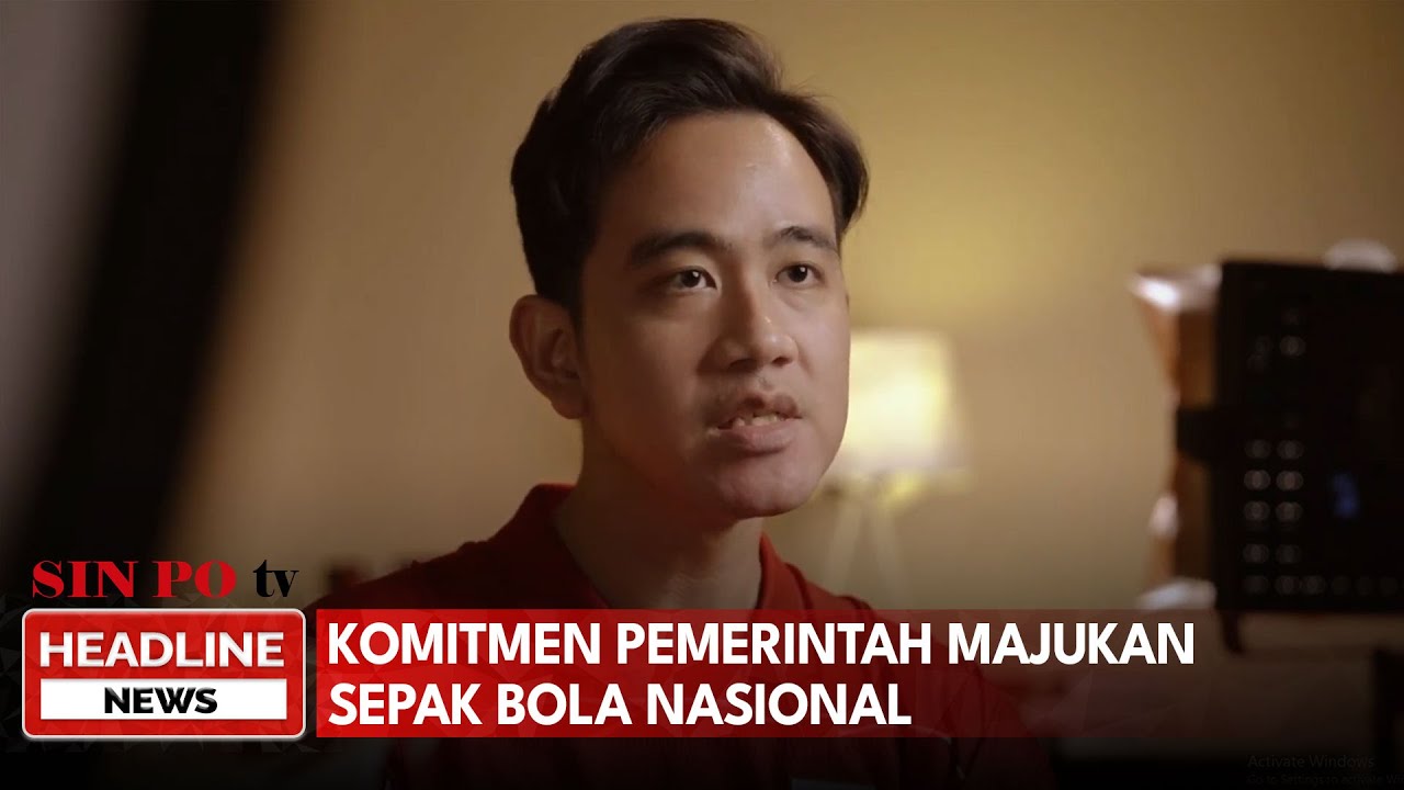 Komitmen Pemerintah Majukan Sepak Bola Nasional