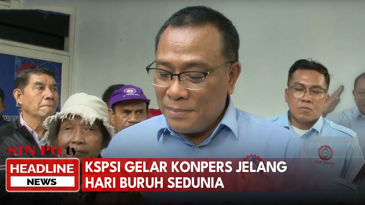 KSPSI Gelar Konpers Jelang Hari Buruh Sedunia