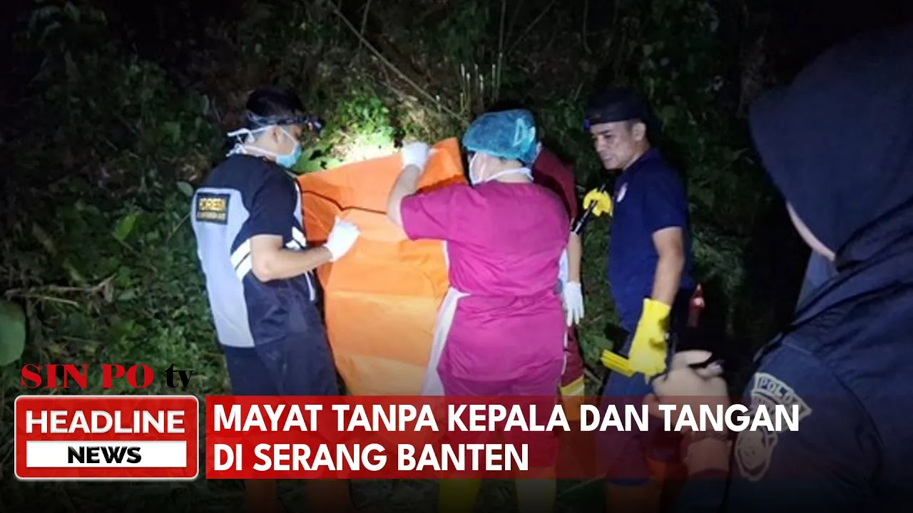 Mayat Tanpa Kepala Dan Tangan Di Serang Banten