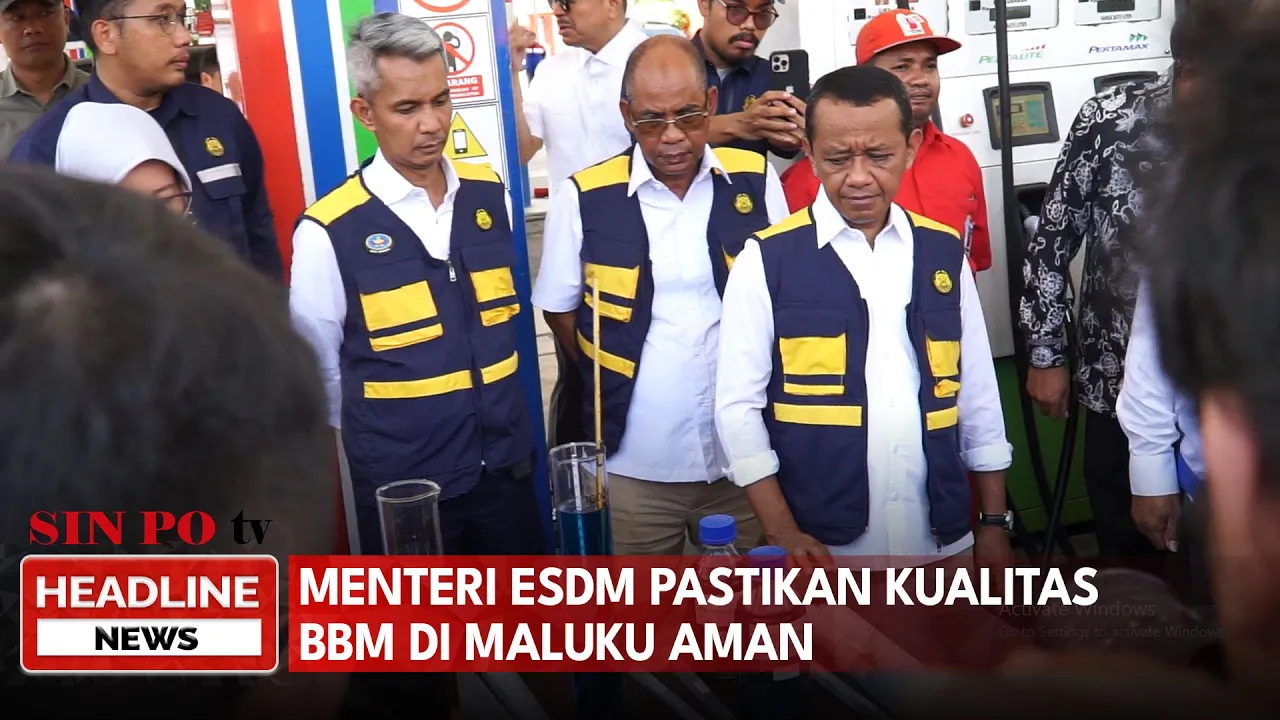 Menteri ESDM Pastikan Kualitas BBM Di Maluku Aman