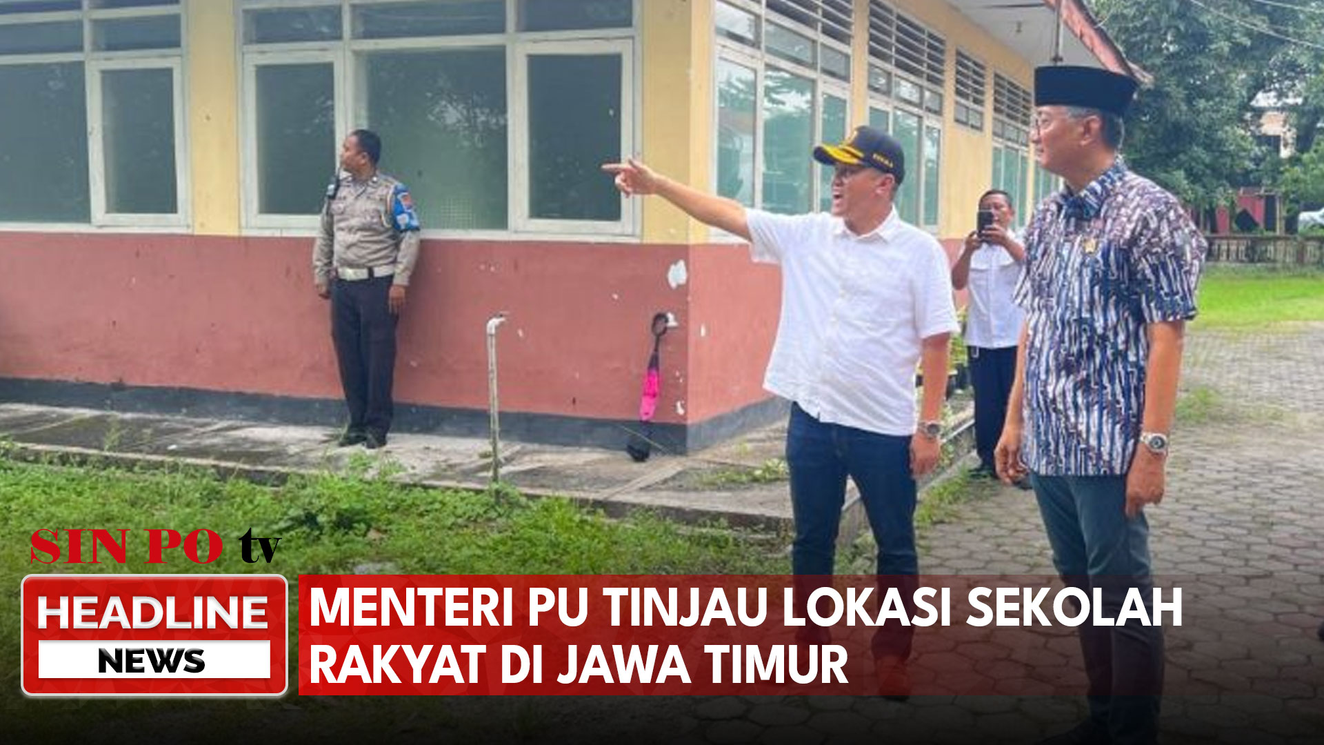 Menteri PU Tinjau Lokasi Sekolah Rakyat Di Jawa Timur