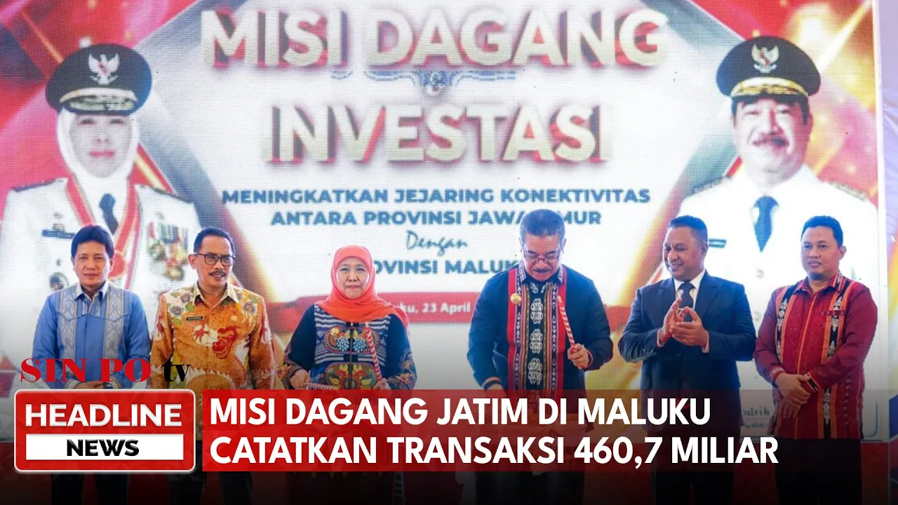 Misi Dagang Jatim di Maluku Catatkan Transaksi 460,7 Miliar