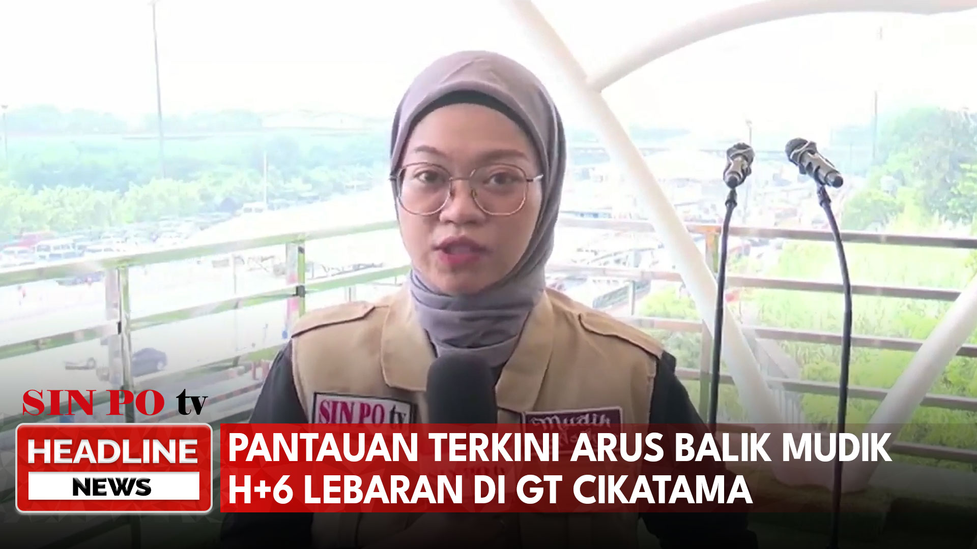 Pantauan Terkini Arus Balik Mudik H+6 Lebaran Di GT Cikampek Utama