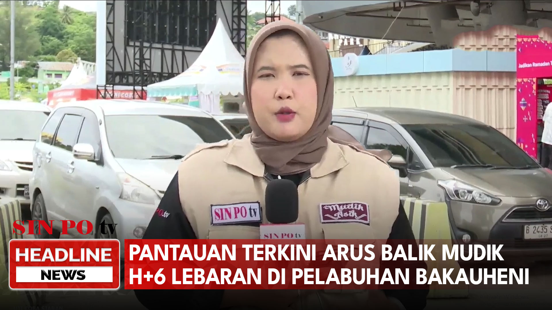 Pantauan Terkini Arus Balik Mudik H+6 Lebaran Di Pelabuhan Bakauheni | Mudik Asik