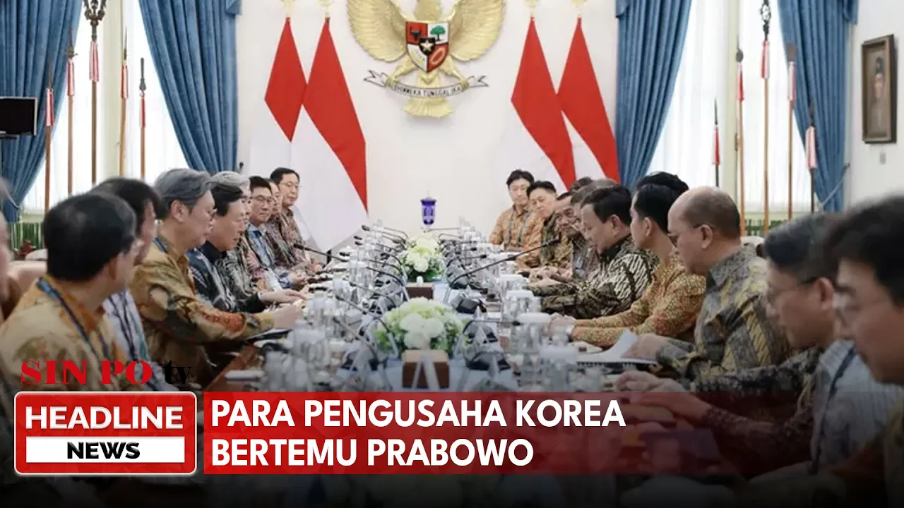Para Pengusaha Korea Bertemu Prabowo