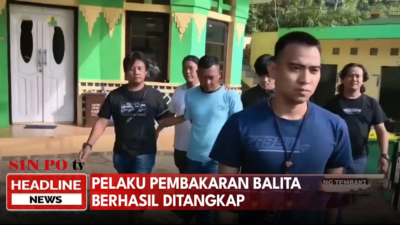 Pelaku Pembakaran Balita Berhasil Ditangkap