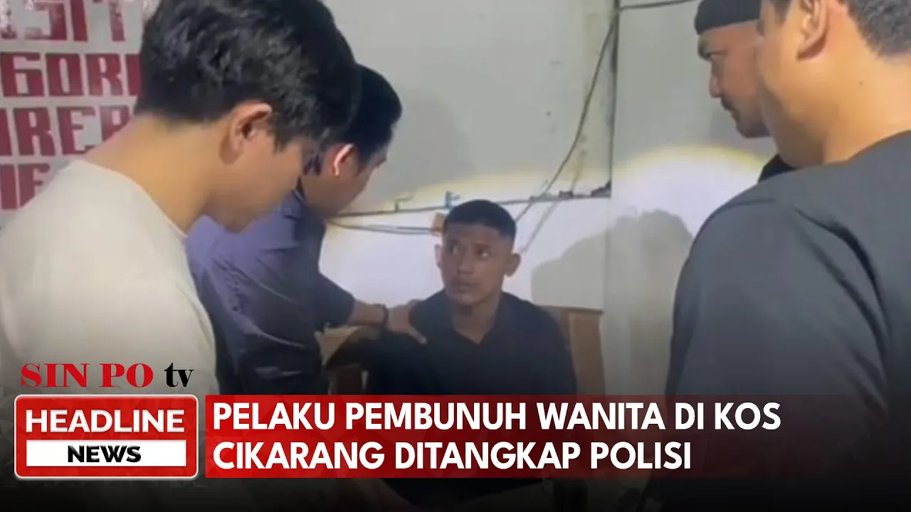 Pelaku Pembunuh Wanita di Kos Cikarang Ditangkap Polisi
