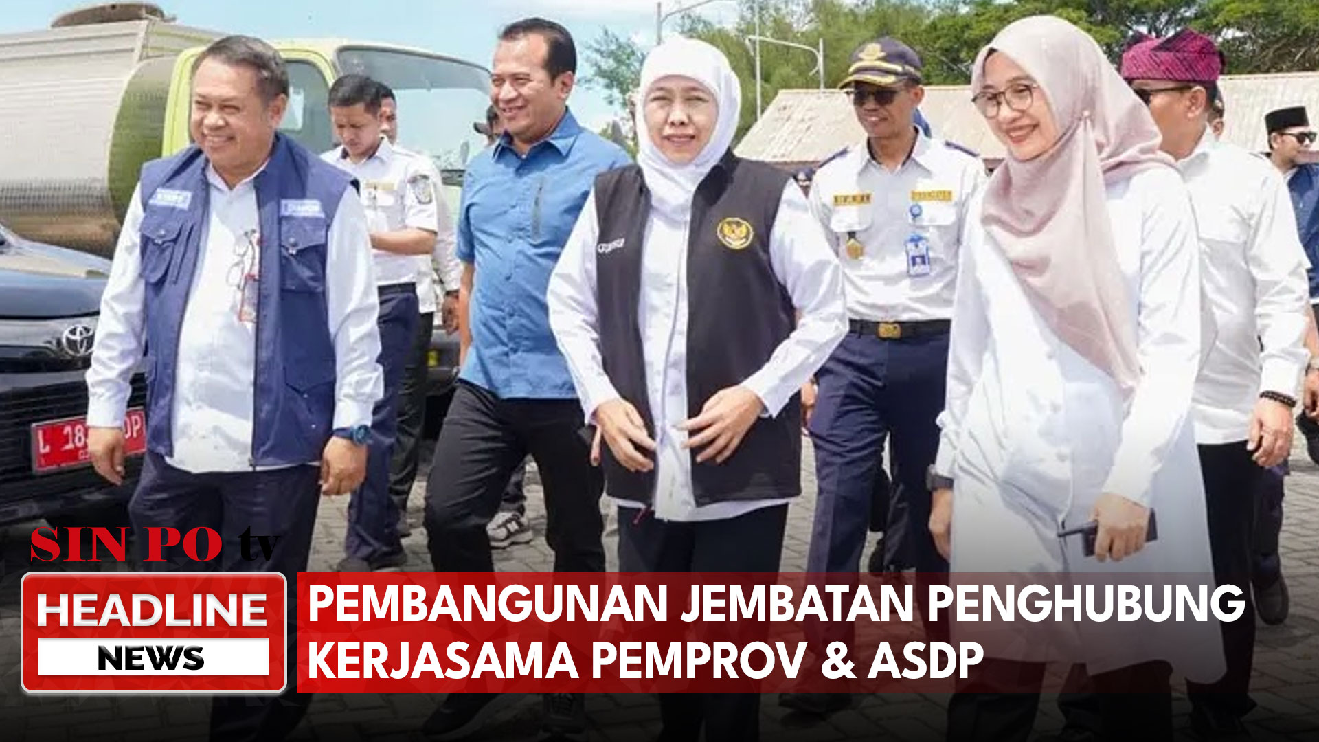 Pembangunan Jembatan Penghubung Kerjasama Pemprov & ASDP