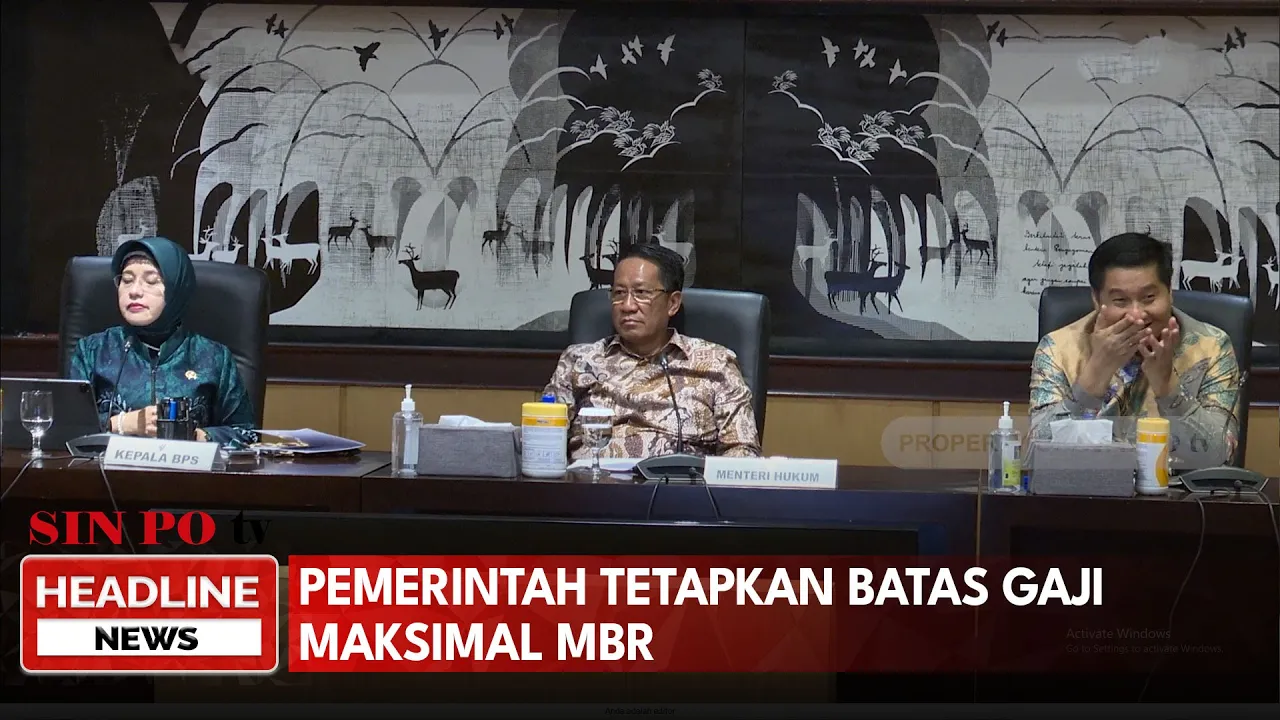 Pemerintah Tetapkan Batas Gaji Maksimal MBR