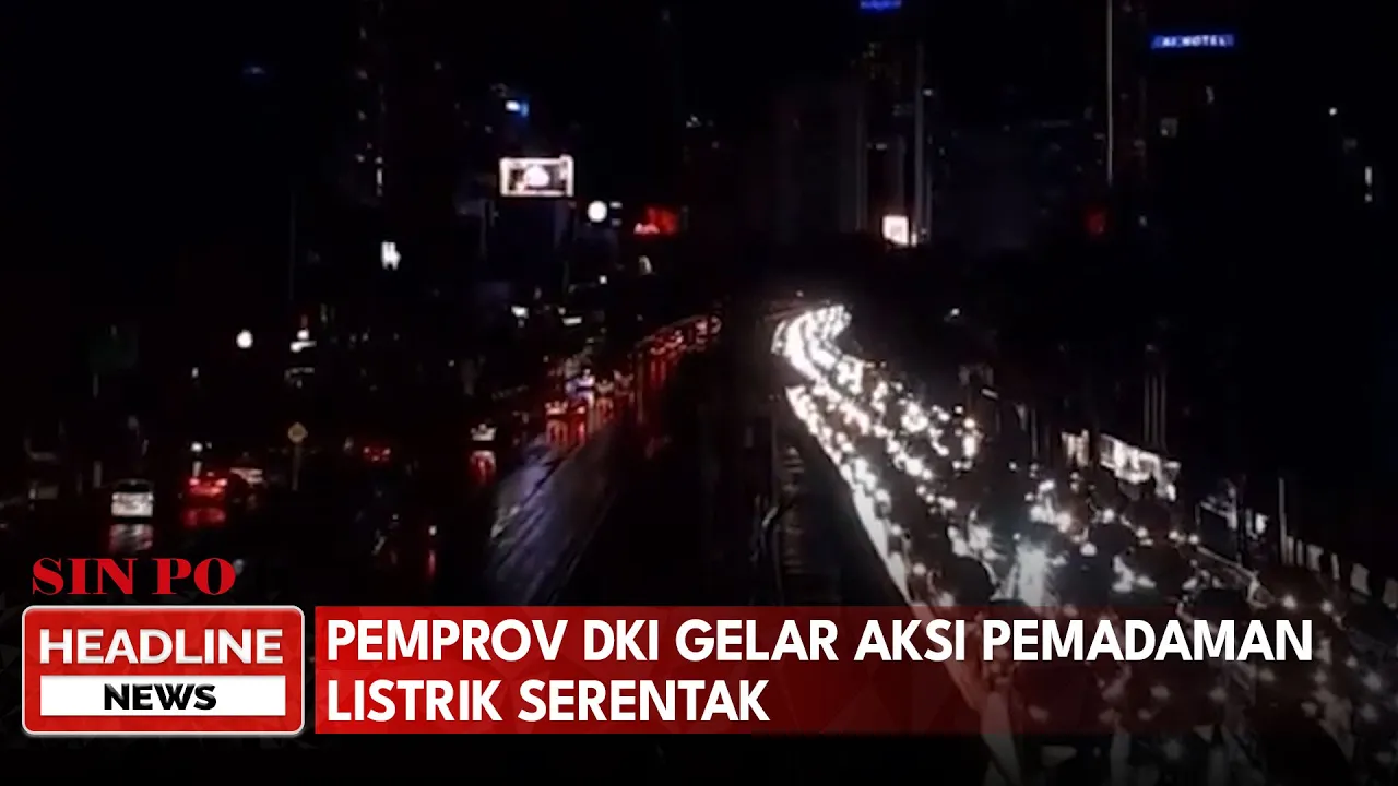Pemprov DKI Gelar Aksi Pemadaman Listrik Serentak