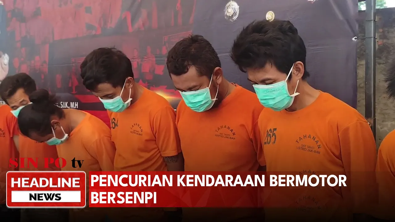 Pencurian Kendaraan Bermotor Bersenpi