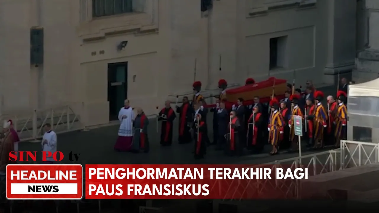 Penghormatan Terakhir bagi Paus Fransiskus