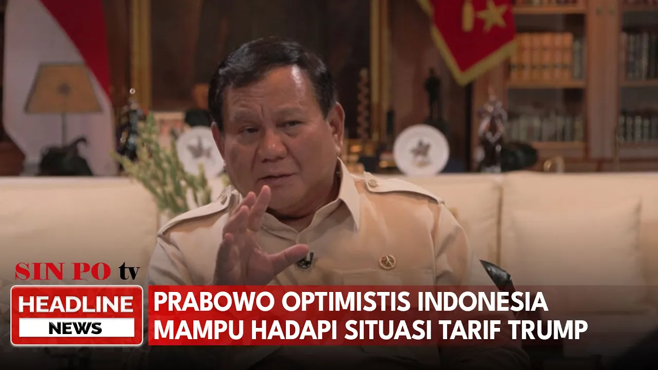 Prabowo Optimistis Indonesia Mampu Hadapi Situasi Tarif Trump