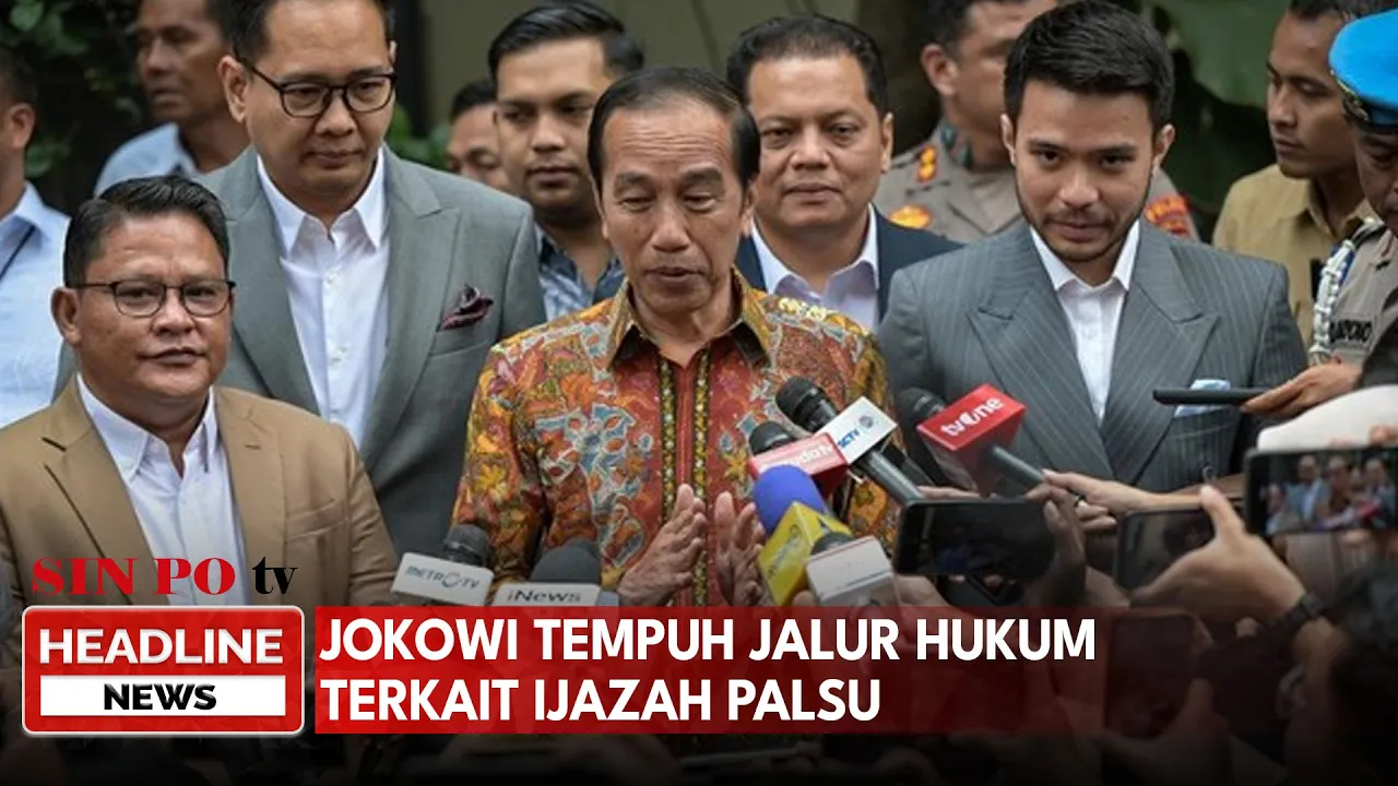 Presiden ke-7 Jokowi Resmi Laporkan Sejumlah Nama atas Tudingan Ijazah Palsu ke Polda Metro Jaya