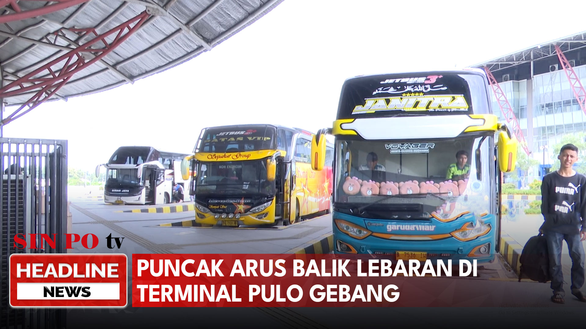 Puncak Arus Balik Lebaran Di Terminal Pulo Gebang