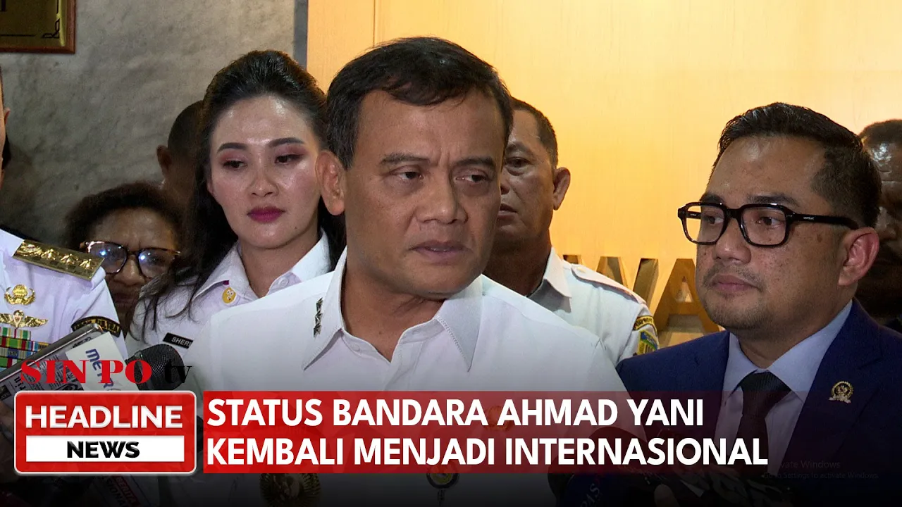 Status Bandara Ahmad Yani Kembali Menjadi Internasional