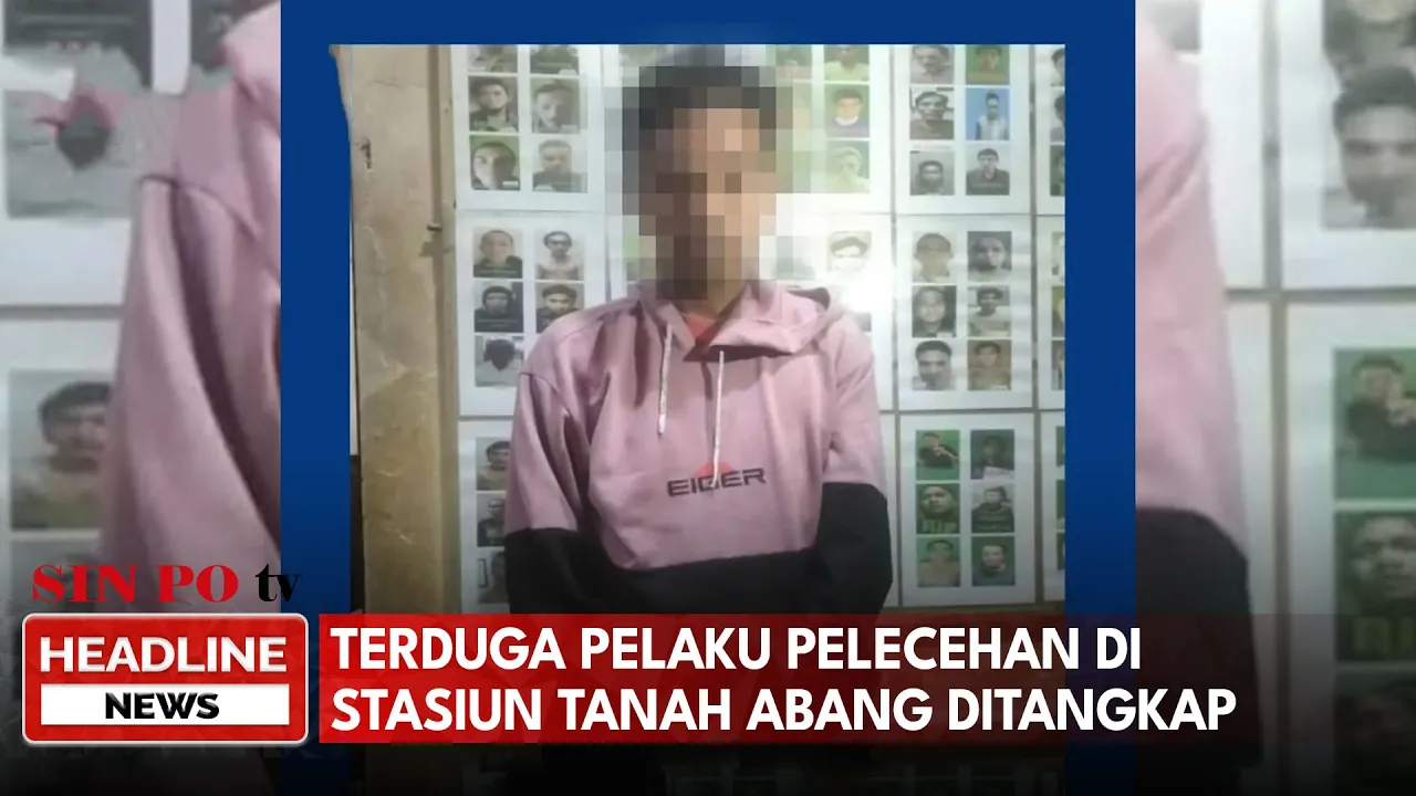 Terduga Pelaku Pelecehan Di Stasiun Tanah Abang Ditangkap
