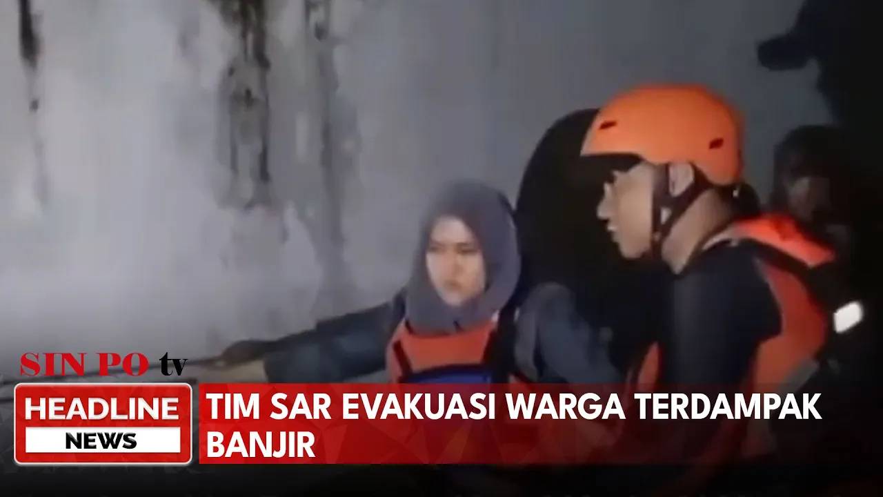 Tim SAR Evakuasi Warga Terdampak Banjir