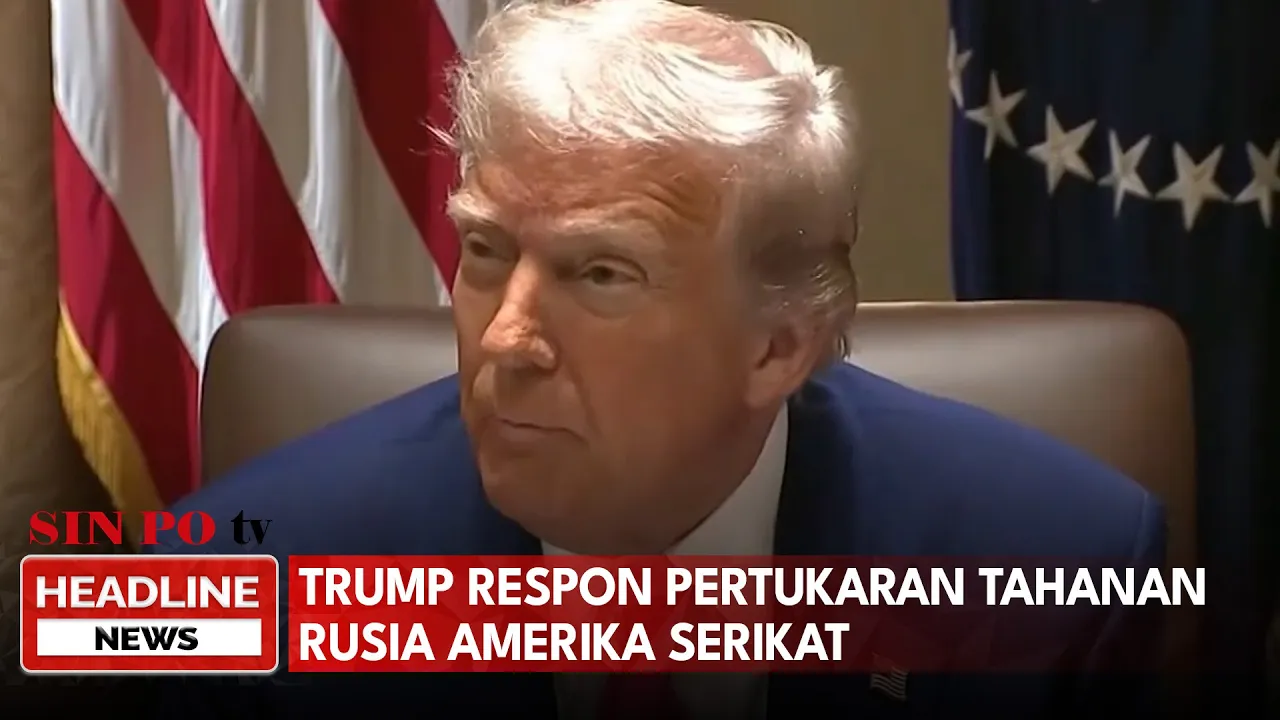 Trump Respon Pertukaran Tahanan Rusia–Amerika Serikat