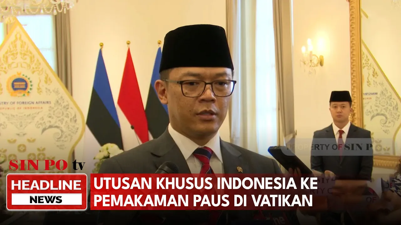 Utusan Khusus Indonesia ke Pemakaman Paus di Vatikan