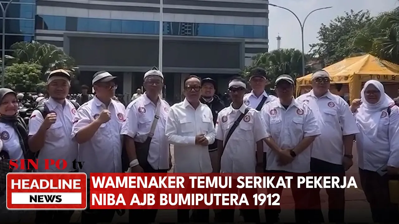 Wamenaker Temui Serikat Pekerja Niba AJB Bumiputera 1912