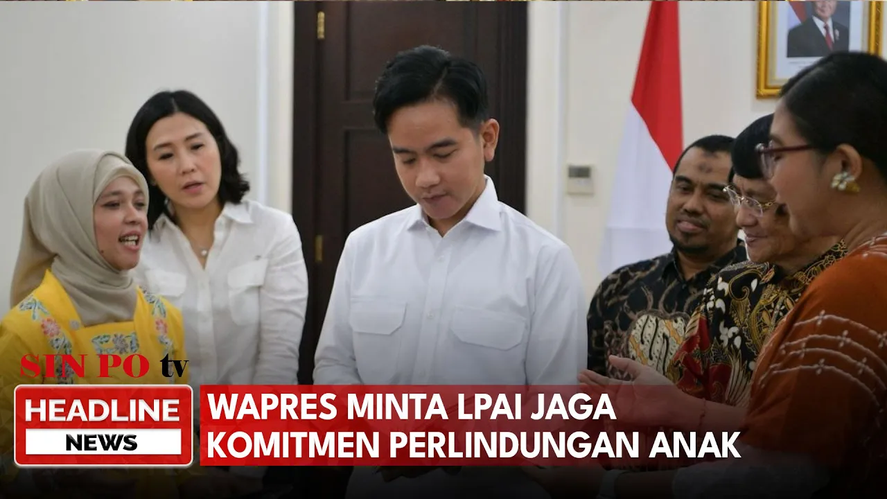Wapres Minta LPAI Jaga Komitmen Perlindungan Anak