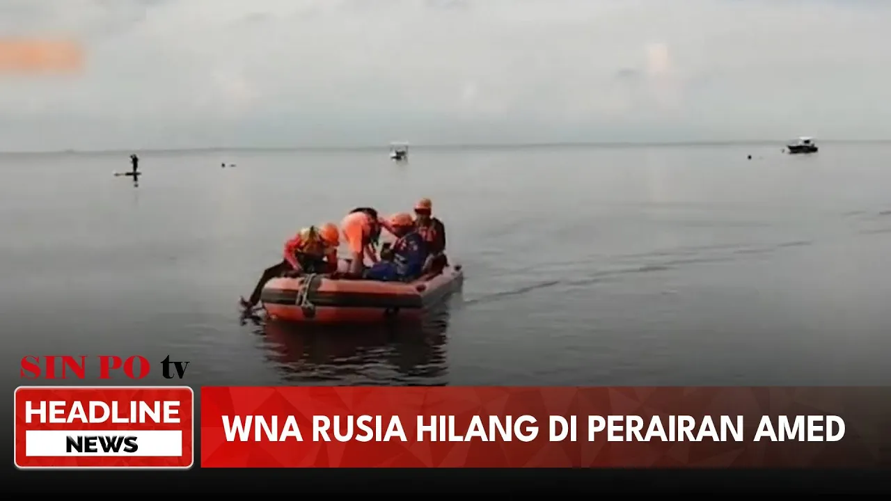 WNA Rusia Hilang di Perairan Amed